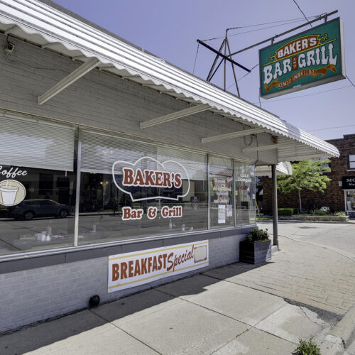 Baker's Bar & Grill is in Olde Riverside