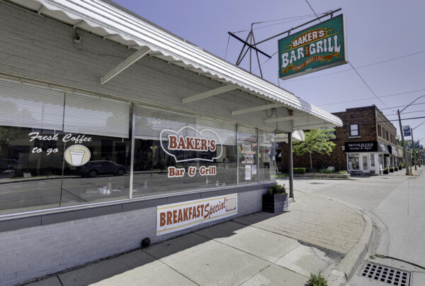 Baker's Bar & Grill is in Olde Riverside