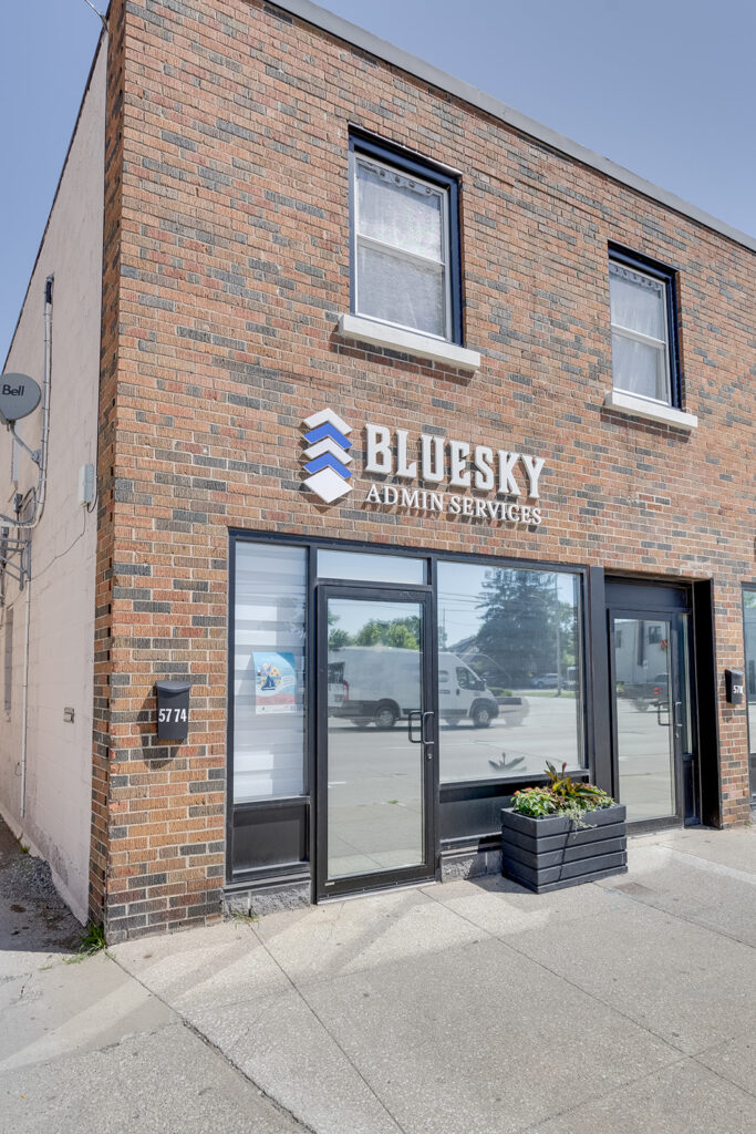Bluesky Admin Services located in Olde Riverside