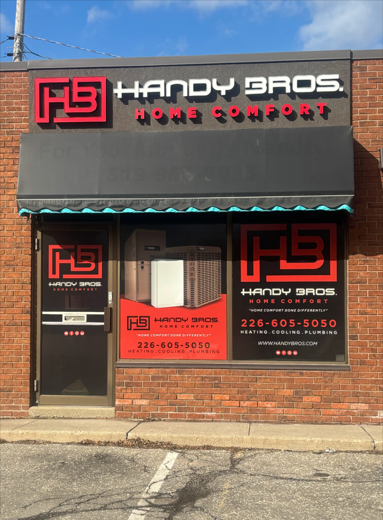 Exterior of Handy Bros. Home Comfort